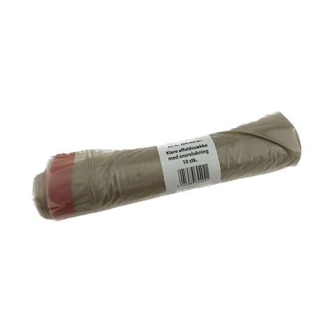 WÜRTH Affaldssække m. Snorelukning (10 stk.)