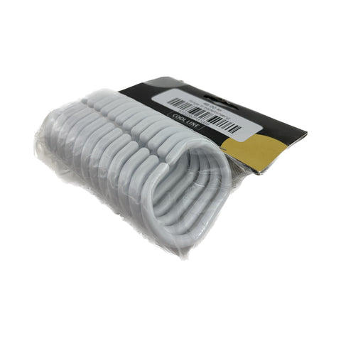 Ringe til badeforhæng 12 stk (hvide)