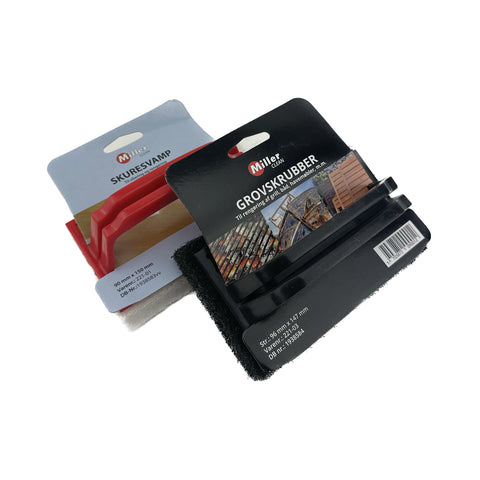 Miller Skurehåndtag Grovskrubber skuresvamp
