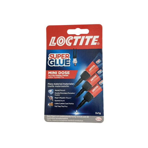 LOCTITE Super Glue 3x1g (Lim)