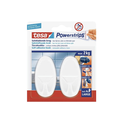 Tesa Power knager 2 stk.