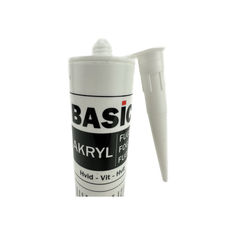 BASIC Akrylfuge - Hvid