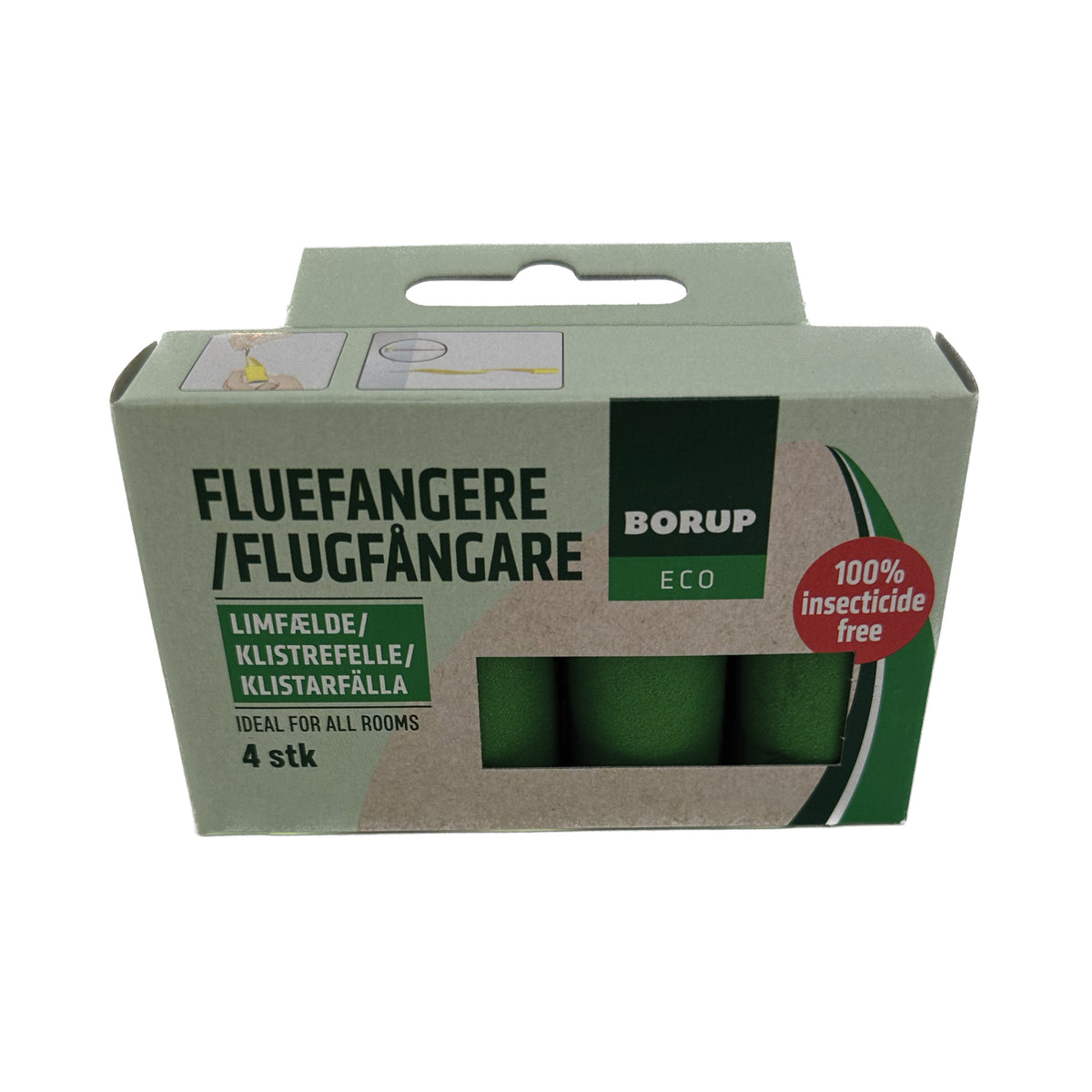 BORUP ECO FLUEFANGERE (4 stk.)