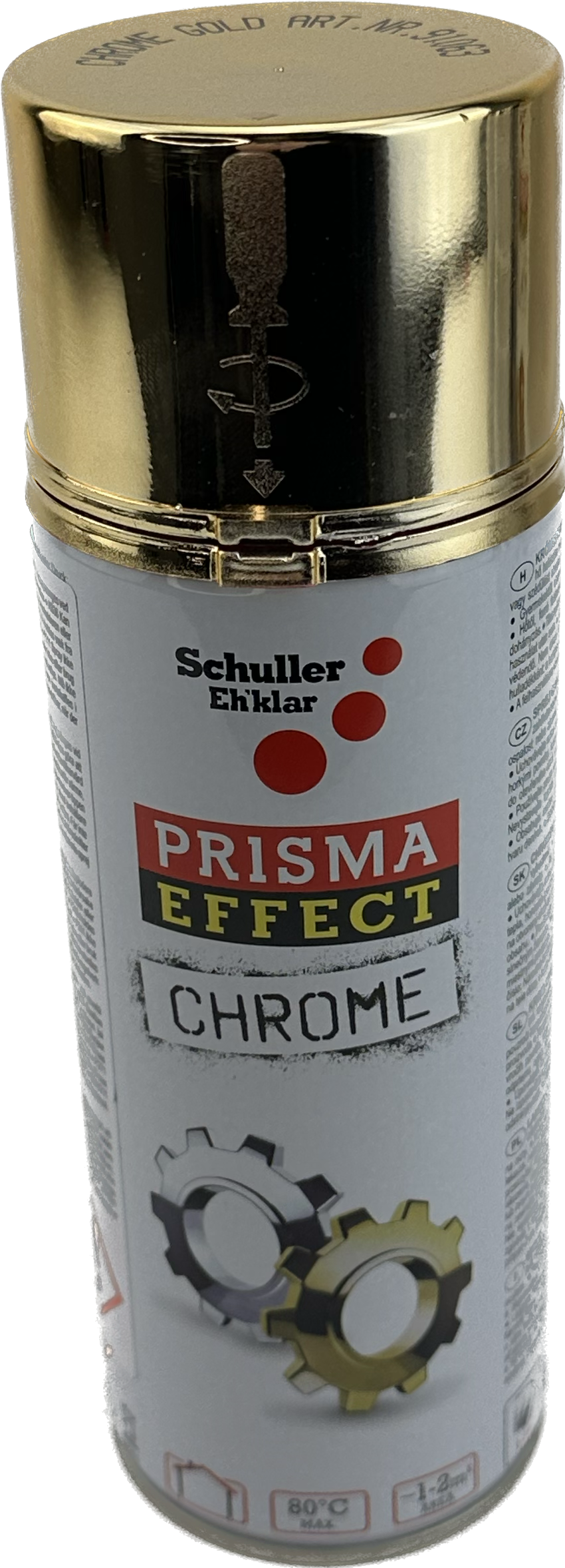 Schuller Spraymaling CHROME GOLD