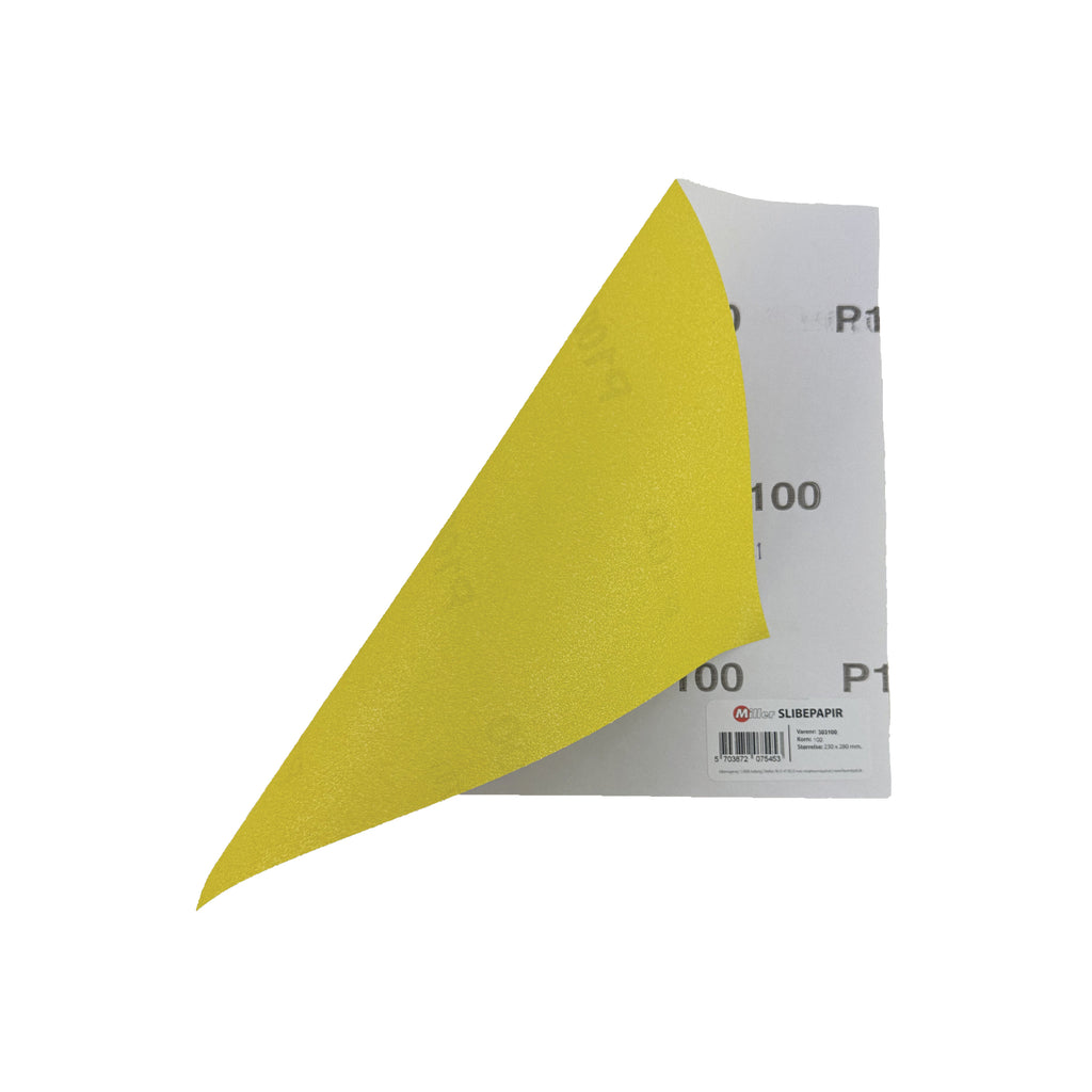 Miller slibepapir A4 ark