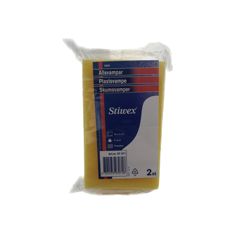 Stiwex Skumsvamp/Plastsvamp (2 stk.)