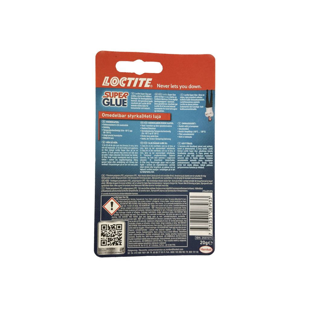 LOCTITE Super Glue 20g (Lim)