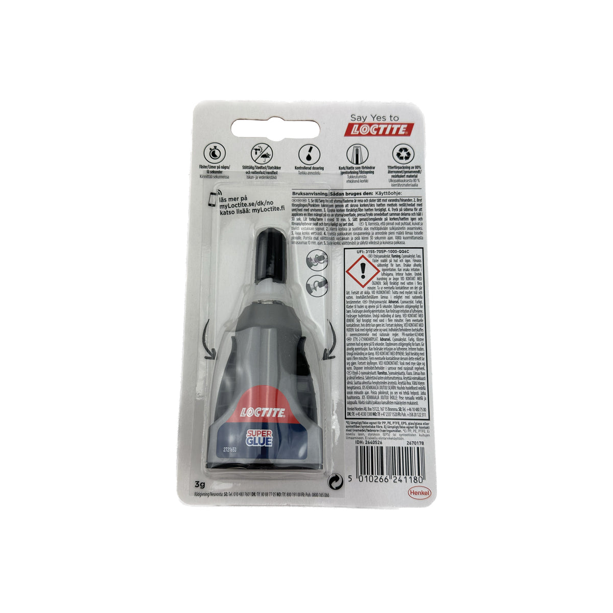 LOCTITE Super Glue Control (Lim)