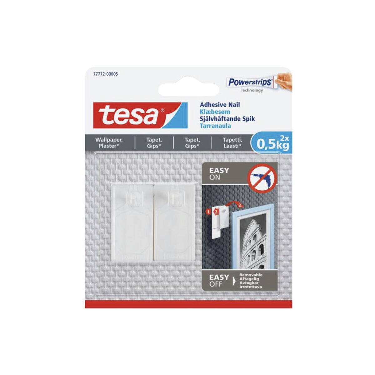 Tesa Klæbekrog 0,5kg (2 stk.)