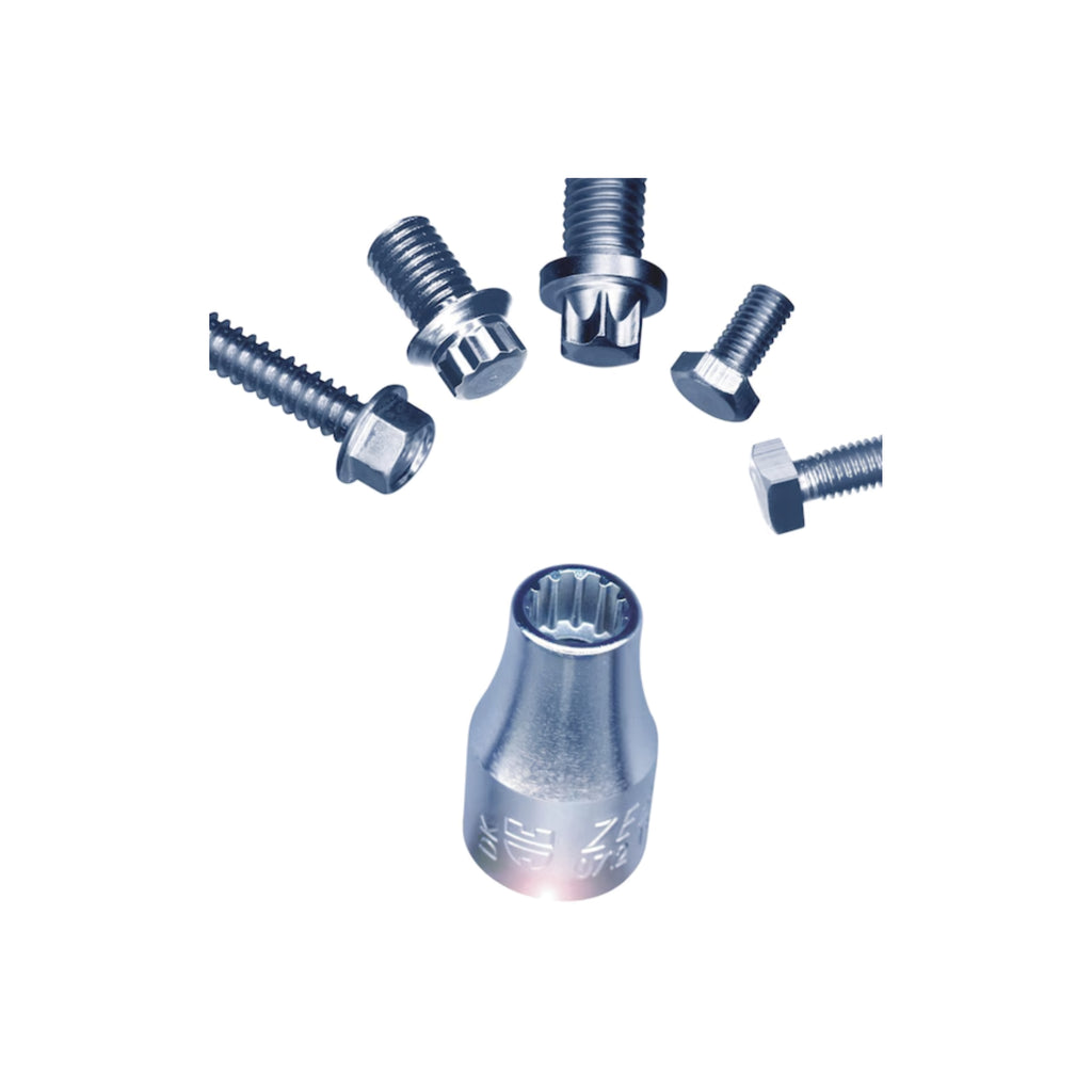 WÜRTH Universaltopnøglesæt 1/4" – 23 dele