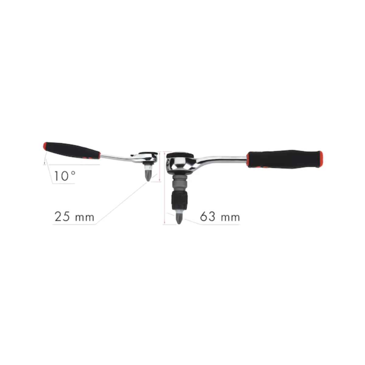 WÜRTH Universaltopnøglesæt 1/4" – 23 dele