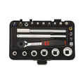 WÜRTH Universaltopnøglesæt 1/4" – 23 dele