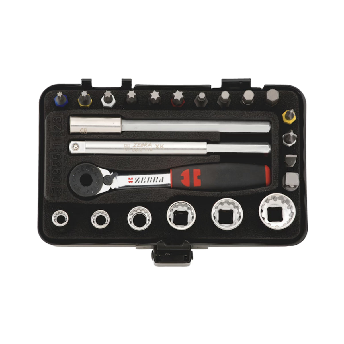 WÜRTH Universaltopnøglesæt 1/4" – 23 dele