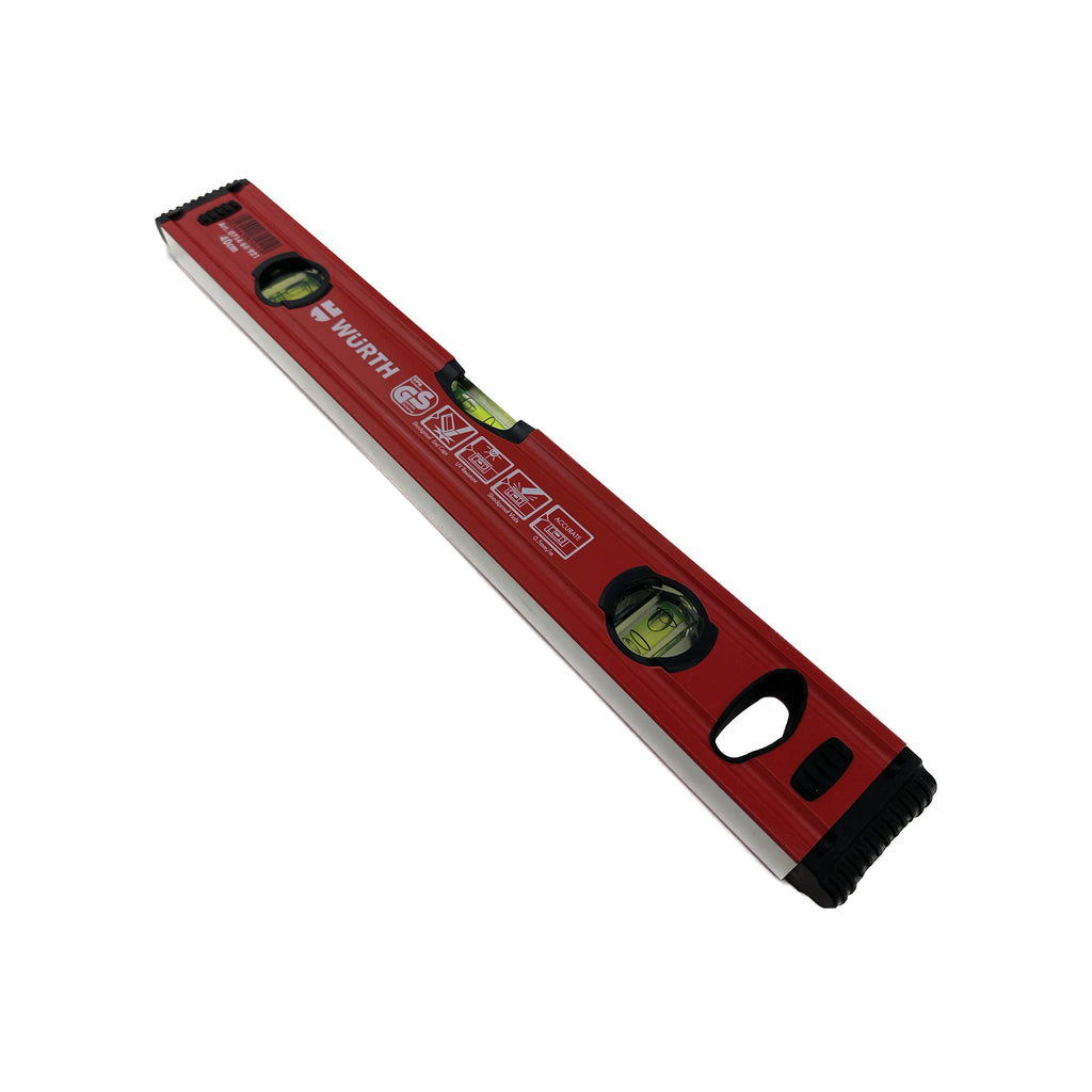 WÜRTH Vaterpas Aluminium, 3 libeller