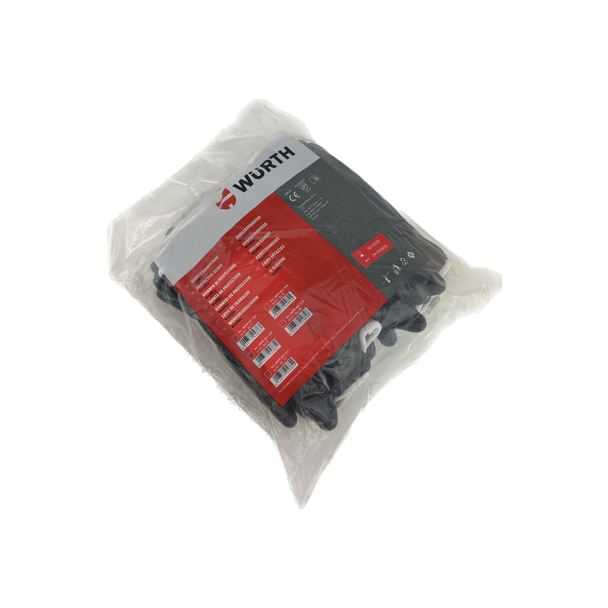 WÜRTH Baseflex handsker (12-pak)