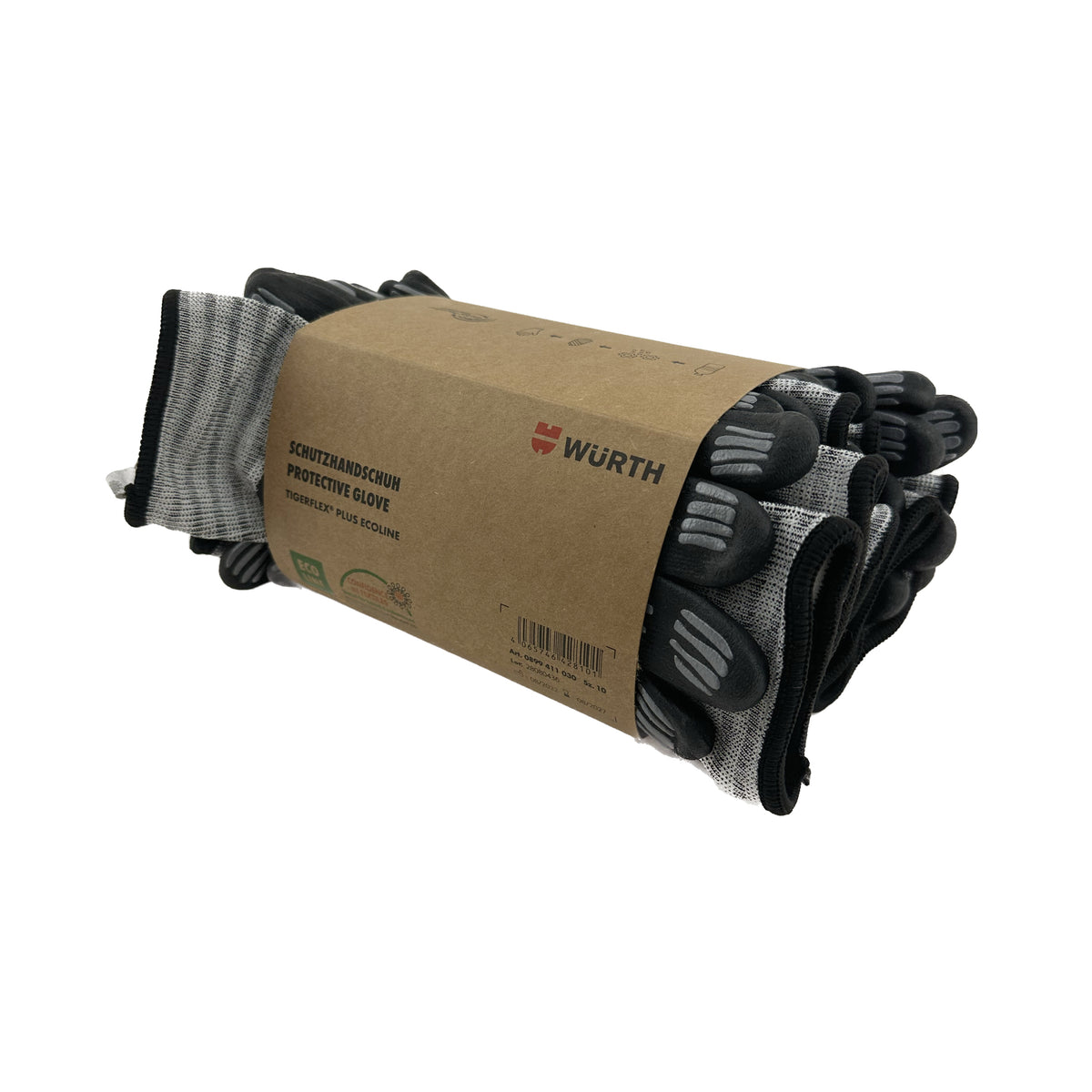 WÜRTH Tigerflex Plus Fit Handsker (12-pak)