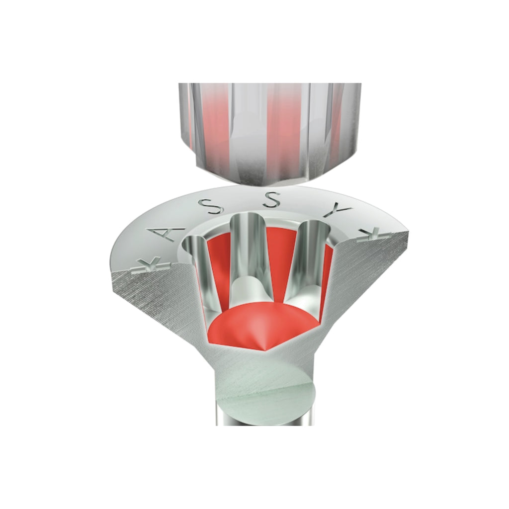 WÜRTH Universalskrue, undersænket hoved 4x60/34mm