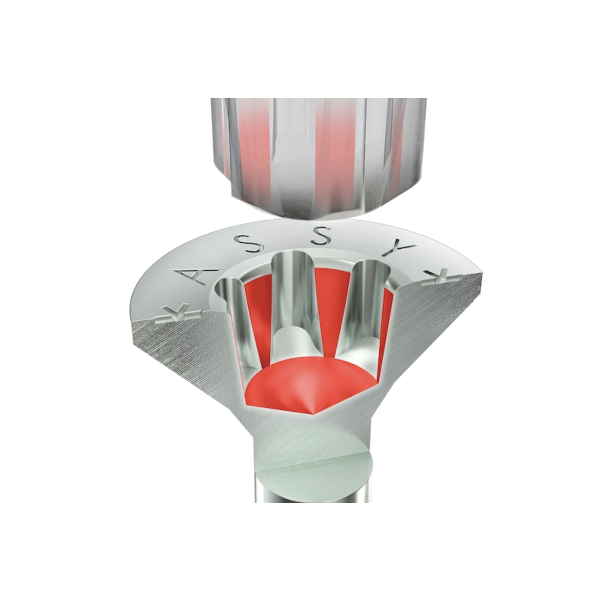 WÜRTH Universalskrue, undersænket hoved 4x60/34mm