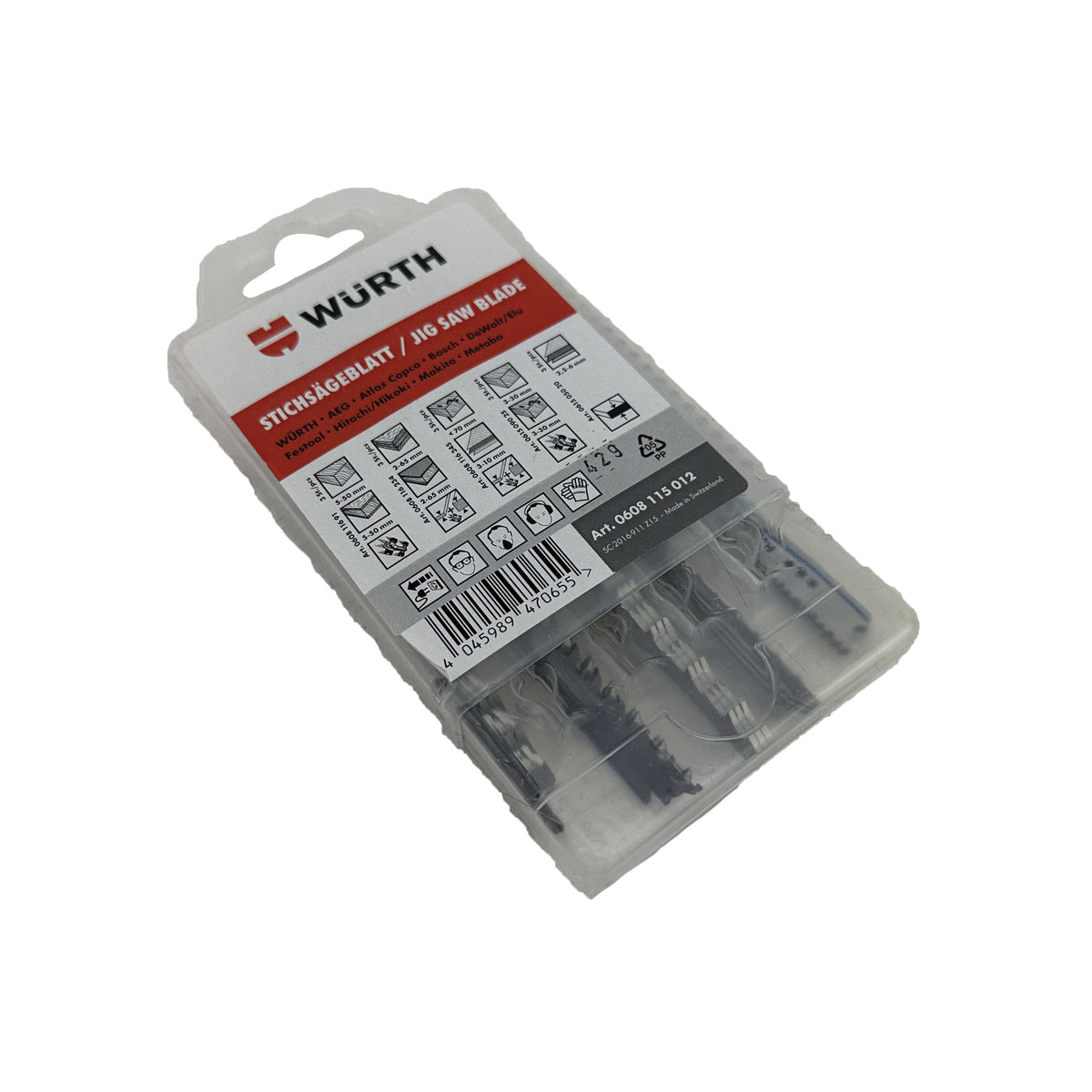 WÜRTH Stiksavskling sortiment (15 dele)