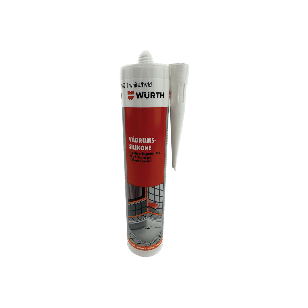 WÜRTH Vådrumssilikone 310 ml