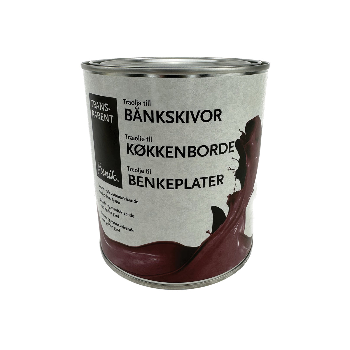 Yunik Træolie til Køkkenbord (Fra Flugger Group)