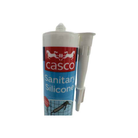 CASCO Sanitetssilikone - Hvid