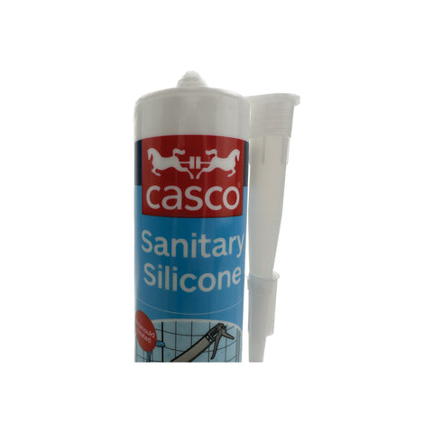CASCO Vådrumssilikone Transparent