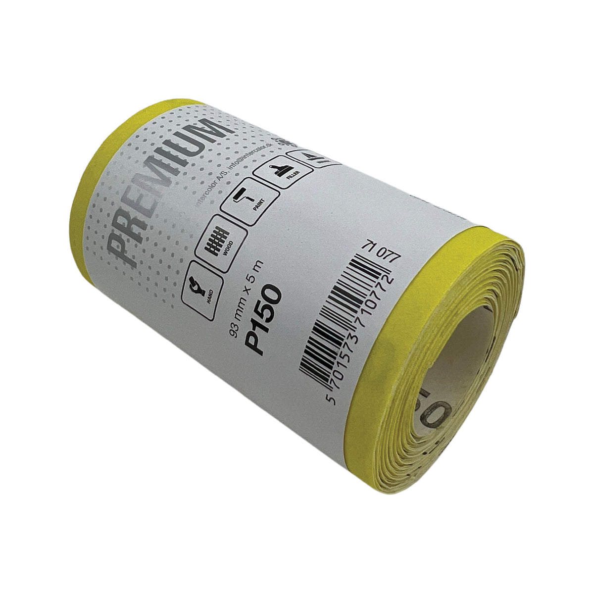 Sandpapir 93 mm x 5 m.
