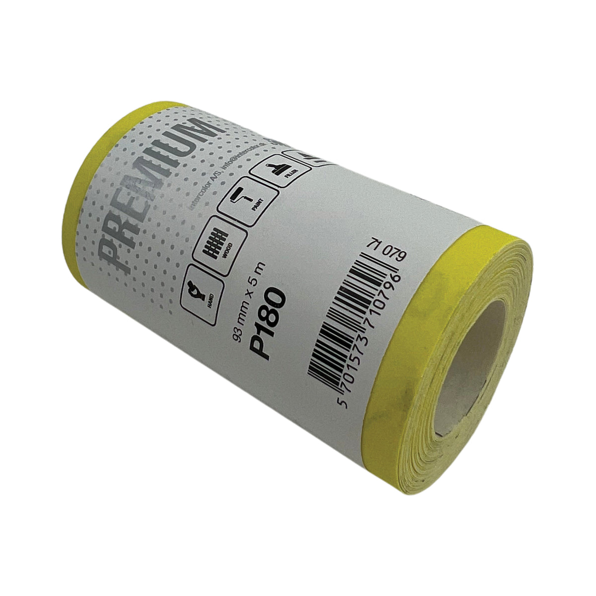Sandpapir 93 mm x 5 m.